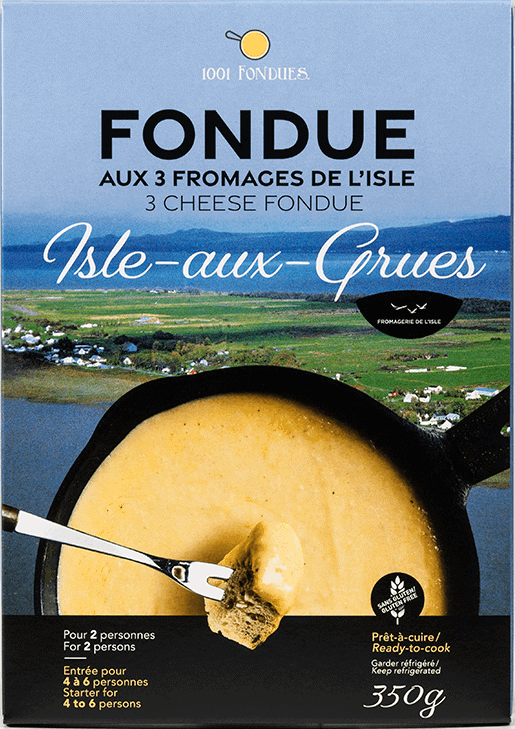 Fondue aux 3 fromages de l’Isle
