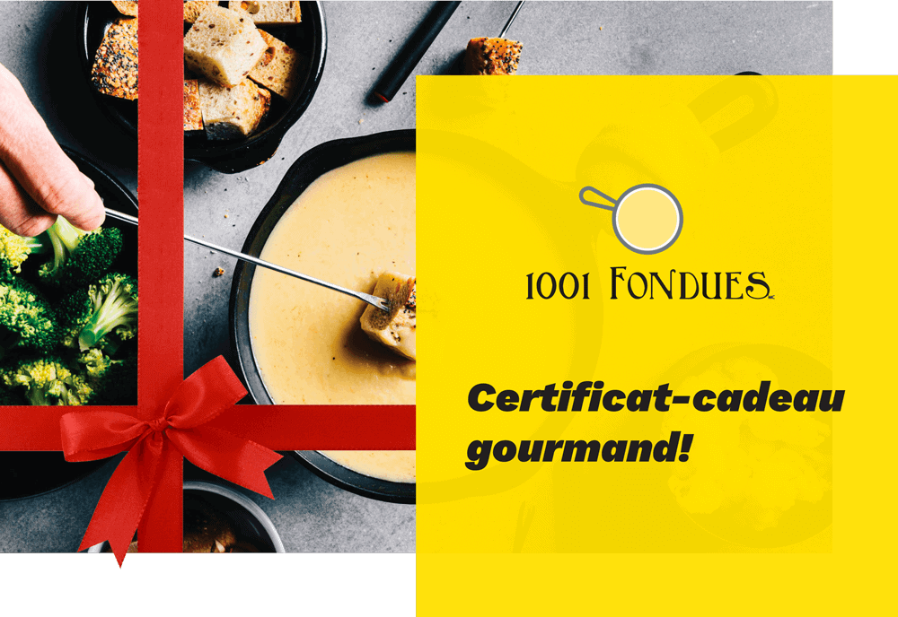 Carte-cadeau 1001 Fondues - 