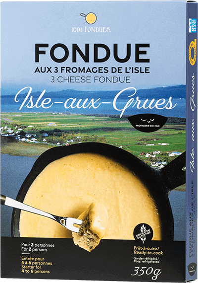 Fondue aux 3 fromages de l’Isle